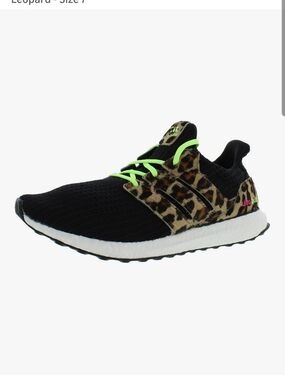 Mens Adidas Ultra Boost Leopard Athletic Shoes 12.5